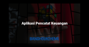 Aplikasi Pencatat Keuangan