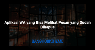 Aplikasi WA yang Bisa Melihat Pesan yang Sudah Dihapus