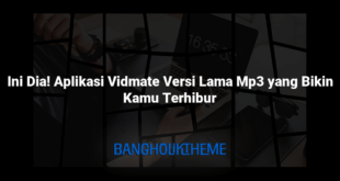 Ini Dia! Aplikasi Vidmate Versi Lama Mp3 yang Bikin Kamu Terhibur